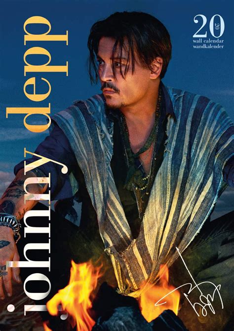 johnny depp 2020 calendar