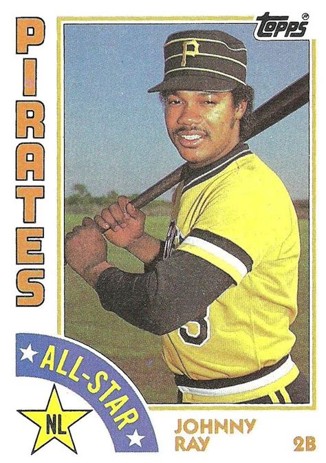 johnny ray biography baseball card
