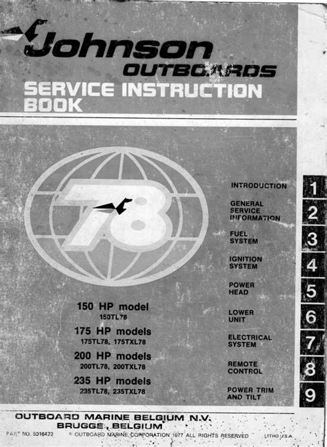 Johnson Workshop Manual Free
