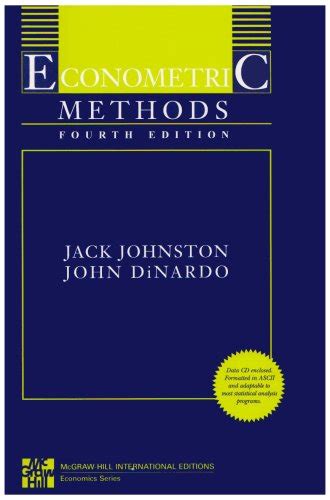 Full Download Johnston And Dinardo Econometric Methods Solutions 