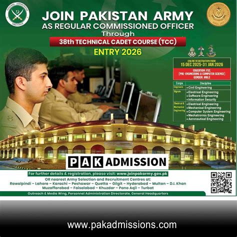 Join Pak Army Pak Army Jobs 2018
