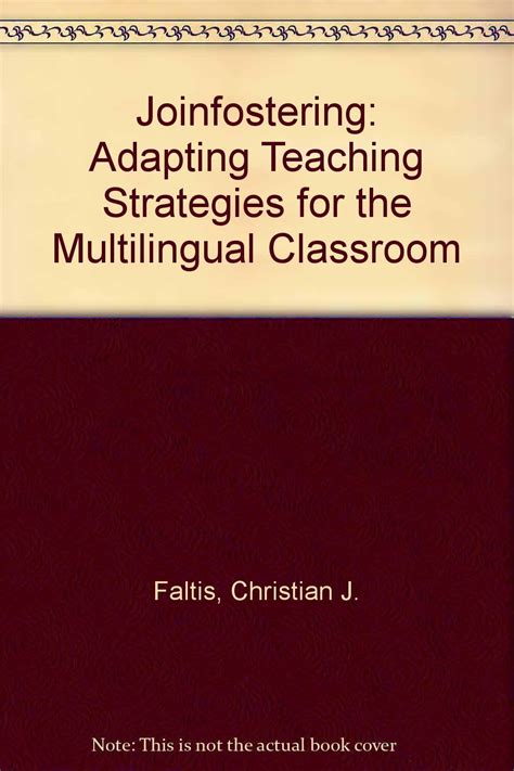 Download Joinfostering Adapting Teaching For The Multilingual Classroom 