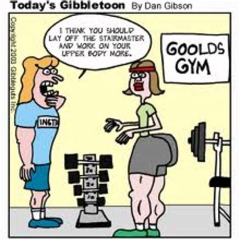 joke about dating gym