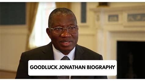 jonathan goodluck biography