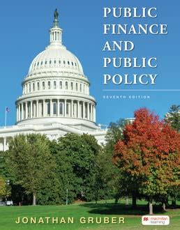 Jonathan Gruber Public Finance Answer Key Paape