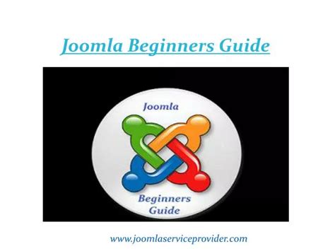 Read Online Joomla Beginners Guide 