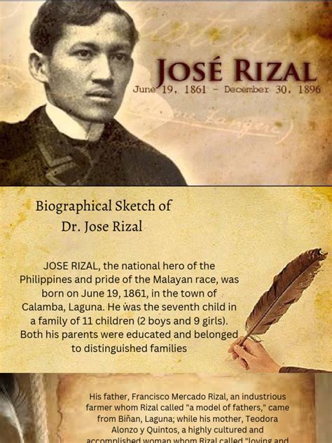 jose rizal biography sketch example