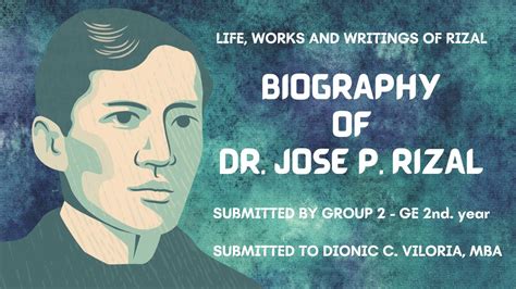 jose rizal biography slideshare youtube