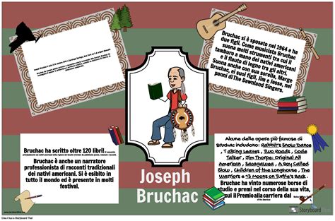 joseph bruchac author biography template