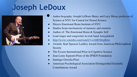 joseph ledoux biography