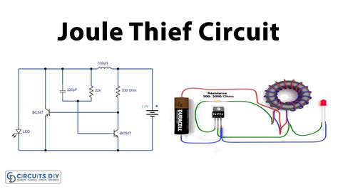 Joule Thief Charger Circuit Diagram