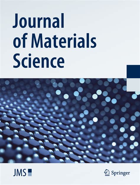 Journal Of Materials Science Materials In Electronics