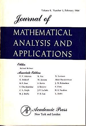 Read Journal Of Applied Mathematical Analysis And Applications 