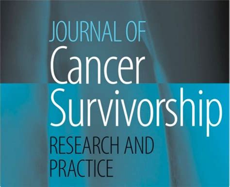 Read Journal Of Cancer Survivorship 