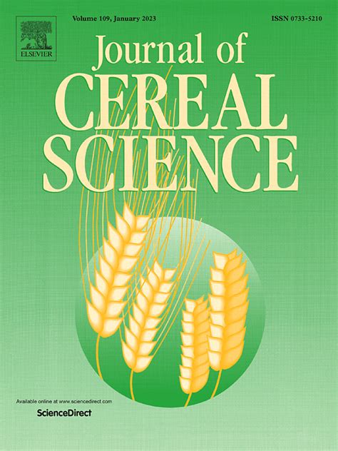 Read Online Journal Of Cereal Science Usda 