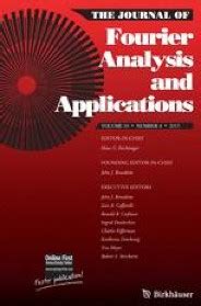 Download Journal Of Fourier Analysis And Applications 