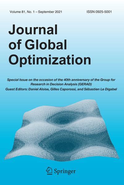 Read Journal Of Global Optimization 