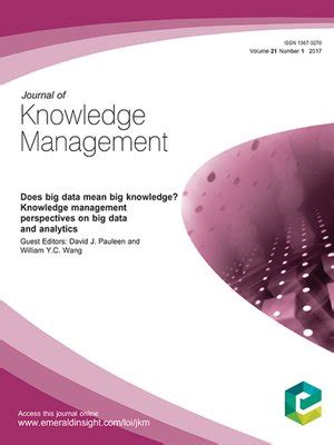 Download Journal Of Knowledge Management Practice 