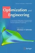 Download Journal Of Optimization And Engineering 