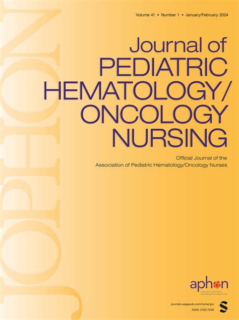 Read Journal Of Pediatric Oncology Nursing Impact Factor 