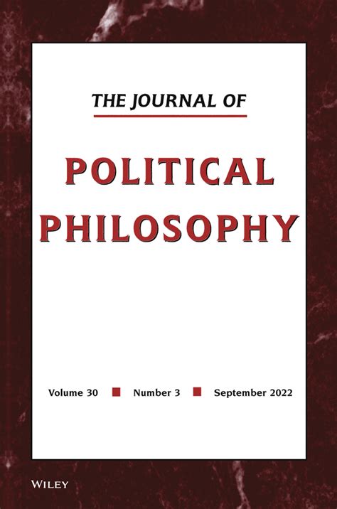 Download Journal Of Political Philosophy Submission Guidelines 