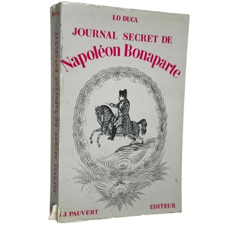 Download Journal Secret De Napoleon Bonaparte 1769 1869 