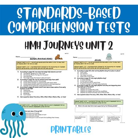 journeys 2nd grade weekly tests