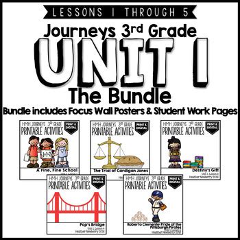 Journeys 3rd Grade Unit 1 Unit 6 Printables Journey 3rd Grade - Journey 3rd Grade