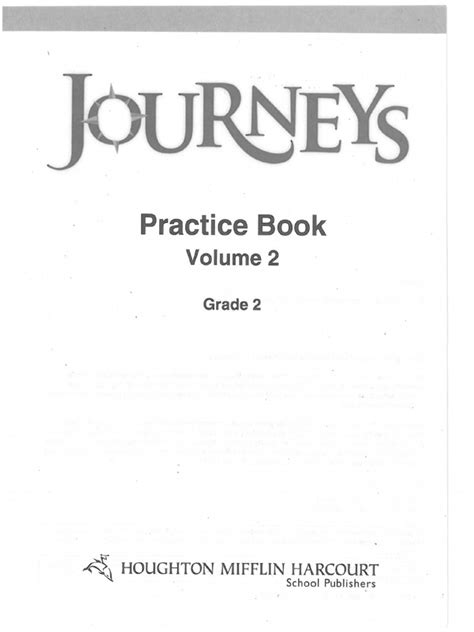 Journeys Practice Grade 2