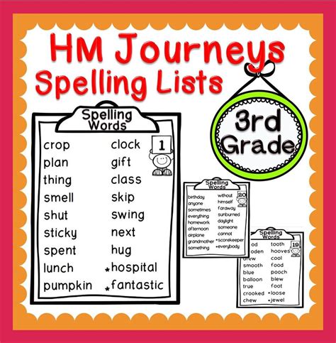 Journeys Second Grade Spelling List Teaching Resources Tpt Journeys Second Grade Spelling Words - Journeys Second Grade Spelling Words