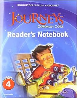 Read Journeys Common Core Readers Notebook 4Th Grade 