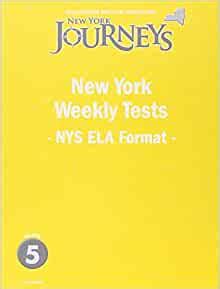 Read Online Journeys New York Weekly Test Teacher Guide Grade 4 