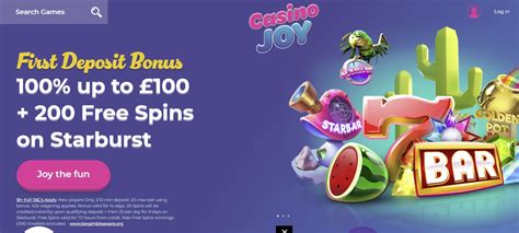 joy casino bonus code