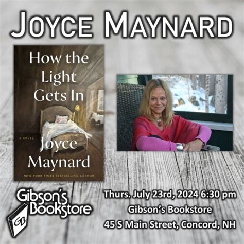 Joyce Maynard Author