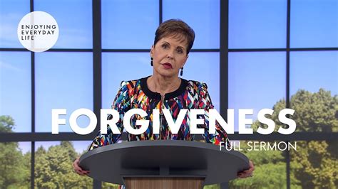 Joyce Meyer Forgiveness
