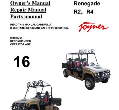 Full Download Joyner Renegade R2 Guides 