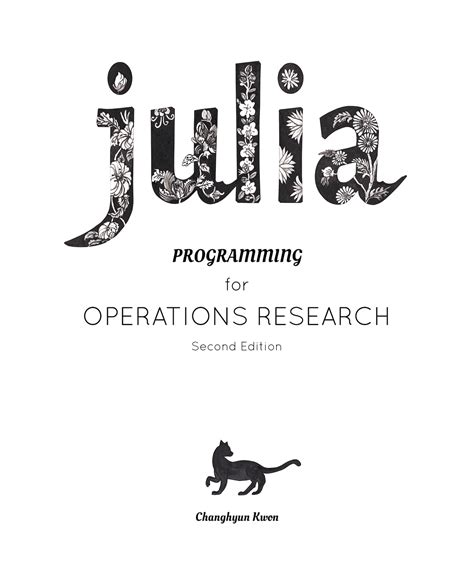 jpor_codes Codes for the book "Julia Programming for Operations Research"