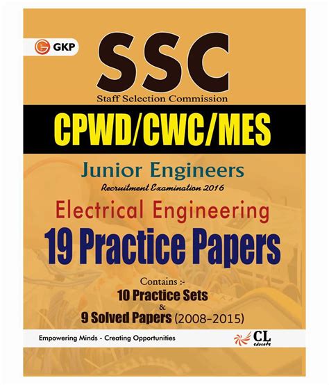 Read Online Jr Engineer Ssc Cwc Question Paper 