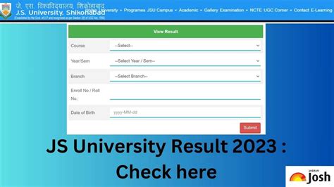 Js University Result