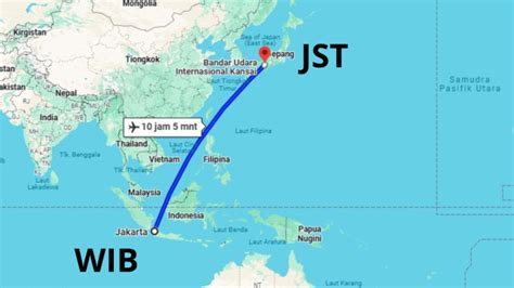 jst to wib | Chuyn bay JL726 Japan Airlines Jakarta i