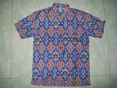 Jual Baju Batik Seragam Sekolah Model Amp Desain Model Baju Sekolah Batik Laki Laki - Model Baju Sekolah Batik Laki-laki