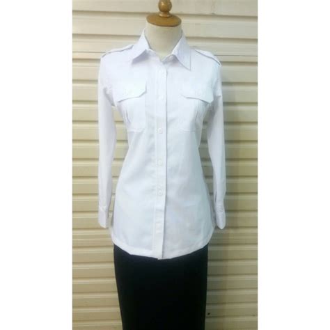 Jual Baju Kemeja Wanita Warna Putih Polos Lengan Model Baju Kerja Polos Wanita - Model Baju Kerja Polos Wanita