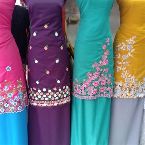 Jual Baju Kurung Bordir Minang Kota Bukittinggi Zarhan Baju Bordir - Baju Bordir