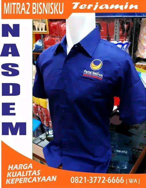 Jual Baju Partai Nasdem Model Amp Desain Terbaru Kaos Partai Pake Foto Nasdem - Kaos Partai Pake Foto Nasdem
