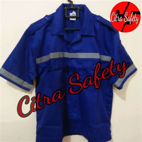 Jual Baju Safety Tangan Pendek Murah Seragam Kerja Seragam Kerja Keren - Seragam Kerja Keren