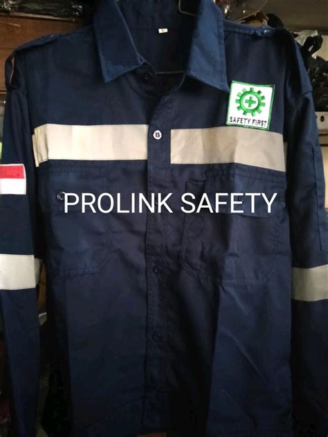Jual Baju Seragam Safety Wearpack Katelpak Atasan Crem Katelpak Smk - Katelpak Smk