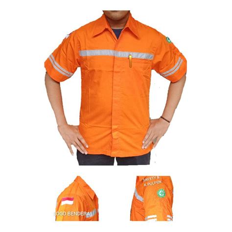 Jual Baju Seragam Safety Werpack Atasan Kemeja Lapangan Seragam Proyek - Seragam Proyek