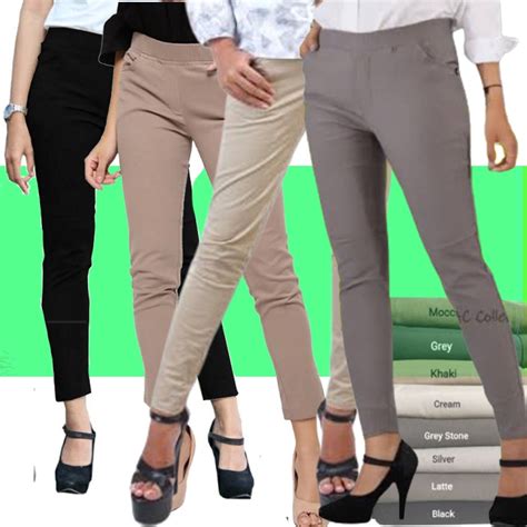 Jual Celana Chinos Wanita Premium Wanita Sam Lukem Celana Warna Khaki Wanita - Celana Warna Khaki Wanita