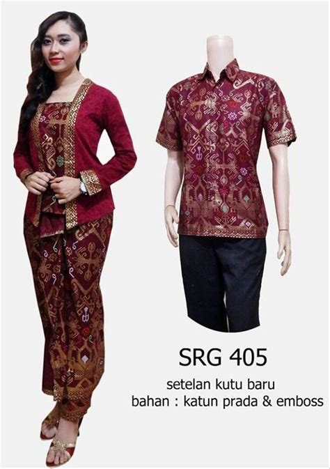 Jual Couple Batik Sarimbit Kebaya Baju Pesta Pasangan Harga Grosir Seragam Batik Untuk Acara Pernikahan - Harga Grosir Seragam Batik Untuk Acara Pernikahan