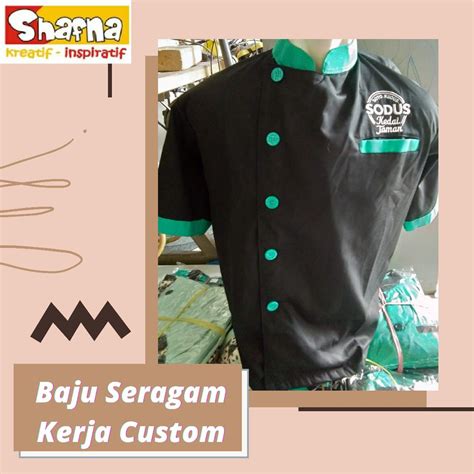 Jual Custom Seragam Cafe Restaurant Indonesia Shopee Indonesia Seragam Cafe Keren - Seragam Cafe Keren